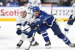 hokej, NHL 2021/2022, Tampa Bay Lightning at Toronto Maple Leafs, Ondřej Palát