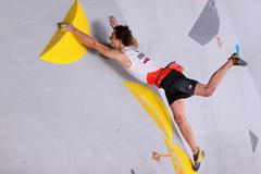 Sportovní lezec Adam Ondra ve finále na OH 2020