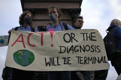 cop26 glasgow protest pochod za klima