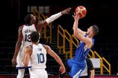 basketbal, OH 2020, Tokio, USA - ČR, Tomáš Satoranský