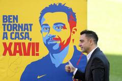 Xavi, nový trenér Barcelony