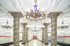 Jednorázové užití / Fotogalerie / Když metro připomíná luxusní palác. Podívejte se na krásy moskevské podzemky