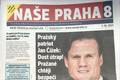 Kandidát SPD do Poslanecké sněmovny Jan Čížek na titulní stránce jen týden před volbami. Uvnitř novin je s ním navíc dvoustránkový rozhovor.