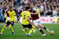 fotbal, anglická liga 2021/2022, Premier League - West Ham United v Chelsea, Tomáš Souček, Marcos Alonso
