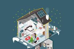 grafika - dům úspory