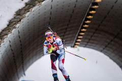 SP v biatlonu Nové Město na Moravě 2021, smíšená štafeta: Markéta Davidová