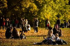 počasí podzim listí