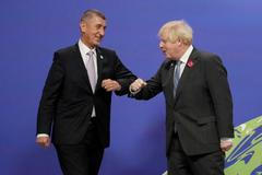 Boris Johnson Andrej Babiš Glasgow Změny klimatu