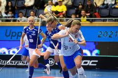 florbal, ženy, MS 2021, semifinále, Česko - Finsko, Denisa Ratajová