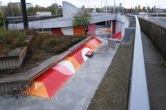 Skatepark - podchody - Vltavská