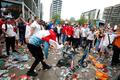 Euro 2020 - Final - Fans gather for Italy v England