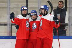 hokej, MS do 18 let, čtvrtfinále, Česko - Švýcarsko