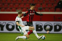 Patrik Schick v zápase s Unionem