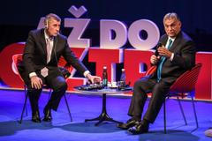 Viktor Orbán a Andrej Babiš, Ústí nad Labem