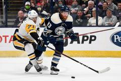 hokej, NHL 2021/2022, Columbus Blue Jackets - Pittsburgh Penguins, Jakub Voráček, Jevgenij Malkin