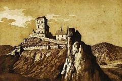 Fotogalerie / Karlštejn / Karlštejnu je už 665 let. Nejznámější hrad v Česku slaví výročí svého otevření.