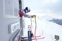 sjezdové lyžování, Světový pohár 2021/2022, sjezd, Lake Louise, trénink Ester Ledecká