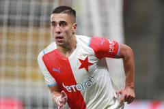 Ondřej Lingr v zápase 13. kola F:L Slavia - Plzeň