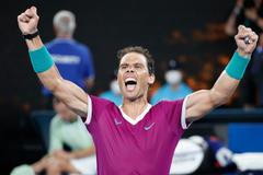 Nadalův mečbol a bezprostřední reakce po vítězství