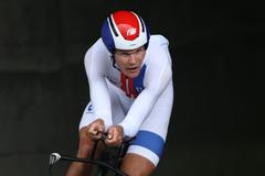 Michael Kukrle v časovce na OH 2020