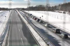 Policie, kolona, dálnice, kontroly, policejní kontrola, dopravní hlídka, koronavirus, doprava, nouzový stav, Sokolovsko, Chebsko, Trutnovsko