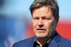 Německý ministr hospodářství a ochrany klimatu Robert Habeck