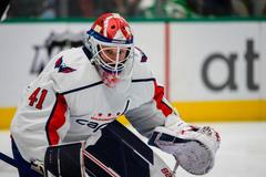 Washingtonský brankář Vítek Vaněček