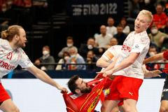 EHF 2022 Men's European Handball Championship - Semi Final - Spain v Denmark