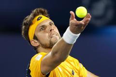 Jiří Veselý ve finále turnaje v Dubaji (2022)