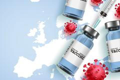 grafika - Očkování v Evropě