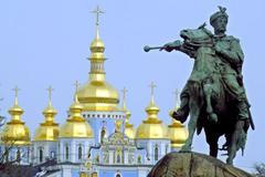 Kyjev chrám pomník