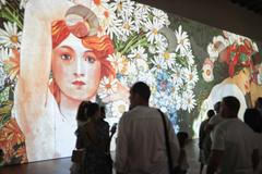 eMotion, Alfons Mucha, Pražský hrad, 2022