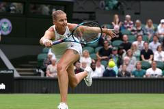 Karolína Plíšková v druhém kole Wimbledonu 2022