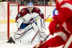 hokej, NHL 2021/2022, Detroit Red Wings - Colorado Avalanche, Pavel Francouz