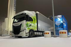 LNG kamion reportáž z cesty do Švédska