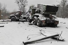 Foto / Ukrajina /  Rusko / Útok / Invaze / 25. 2. 2022