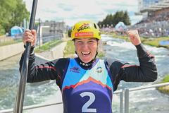 Kanoistka Tereza Fišerová slaví bronz na ME 2022