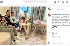 Ronaldo rodina miminko