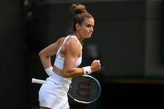 Wimbledon 2022, 3. den (Maria Sakkariová)