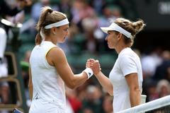 Wimbledon 2022, 2. den (Muchová, Halepová)