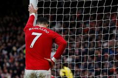 fotbal, anglická liga, Premier League - Manchester United v Watford, Cristiano Ronaldo