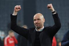 fotbal, Liga mistrů, Champions League - Group C - Borussia Dortmund v Ajax Amsterdam, Erik ten Hag