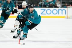 NHL: Edmonton Oilers at San Jose Sharks, Tomáš Hertl