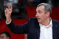 Český trenér Ronen Ginzburg v zápasu MS 2019 Česko - Řecko