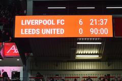 Premier League - Liverpool v Leeds United