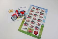 Sběratel veletrh, Jawa 250 panelka poštovní známka