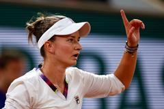 Barbora Krejčíková v prvním kole French Open 2022