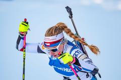biatlon, Světový pohár 2021/2022, Ruhpolding, sprint, Markéta Davidová