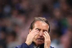 Roberto Mancin ve finále ME 2020 Itálie - Anglie