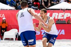 plážový volejbal, Pro Tour 2022, Ostrava, David Schweiner, Ondřej Perušič